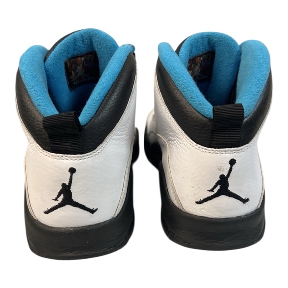 Nike Air Jordan 10 X Retro Powder Blue White Black 310805-106 Mens Size 9.5 - Picture 4 of 7